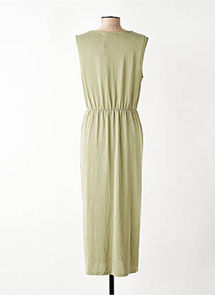 Rochie midi croială fluidă fără mâneci verde VILA femeie