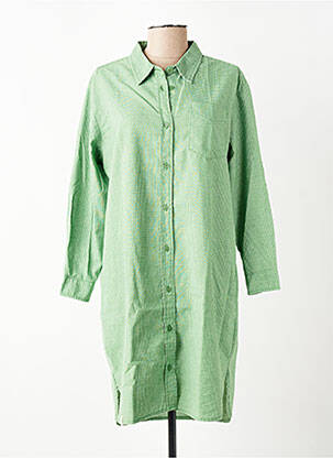 Rochie scurtă mâneci lungi mâneci lungi verde GRAINE femeie