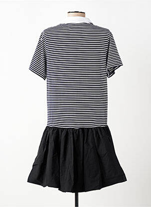 Rochie scurtă mâneci scurte mâneci scurte negru HPDP (HYPE DROP) femeie