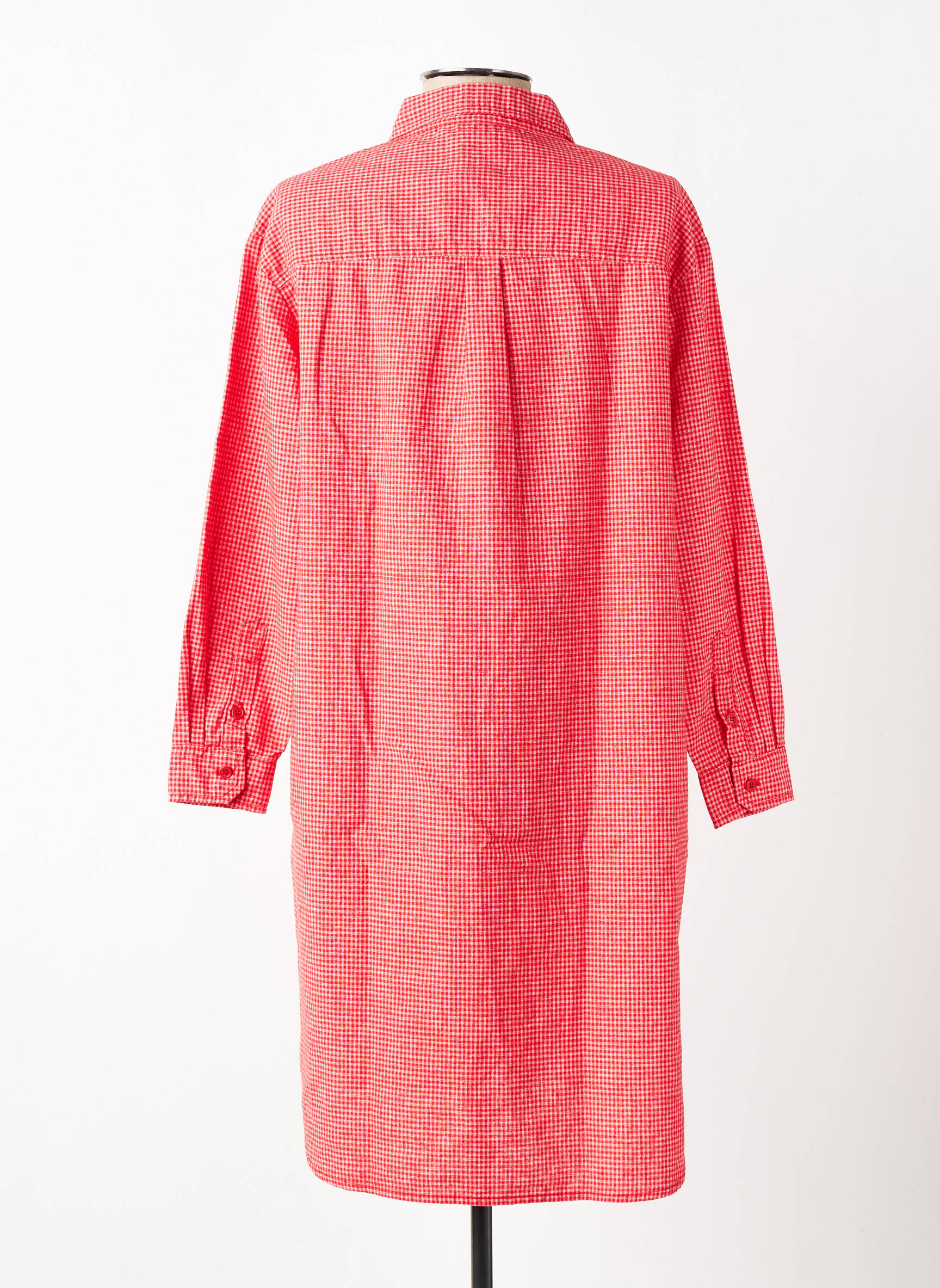 Rochie scurtă mâneci lungi mâneci lungi roșu GRAINE femeie