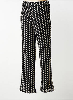 Pantalon drept talie elastică mărime normală negru VILA femeie