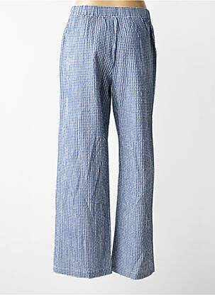 Pantalon drept elasticitate mărime normală albastru ICHI femeie