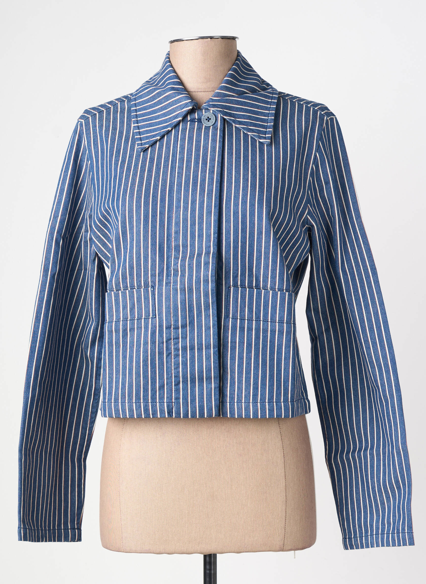 Jachete casual croială dreaptă albastru LEON & HARPER femeie