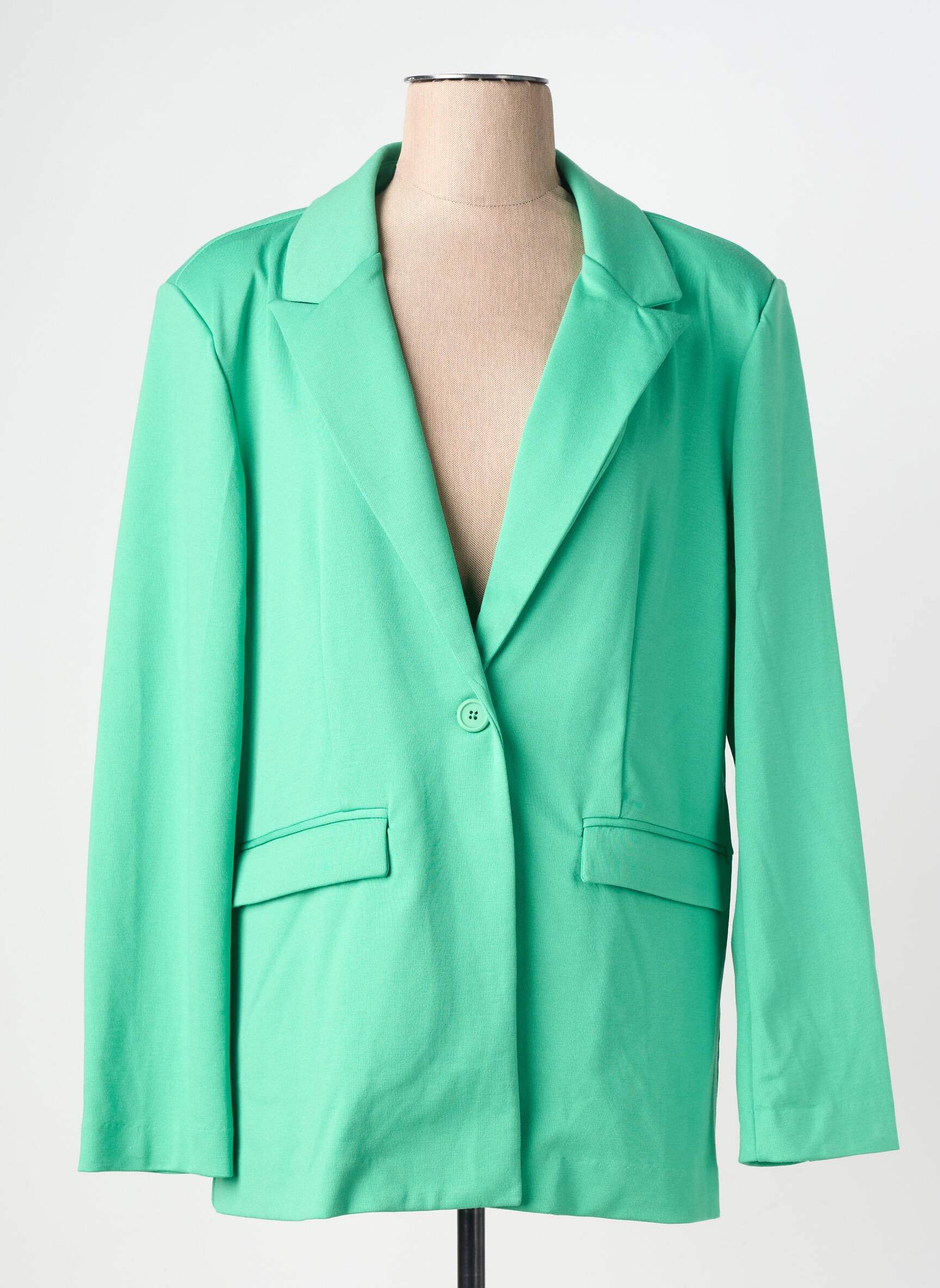 Sacou buzunare verde ICJHI femeie