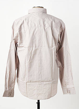 Cămașă cu mâneci lungi croială dreaptă bej COMPAGNIE DU SUD OUEST BY 15 & 13 bărbat