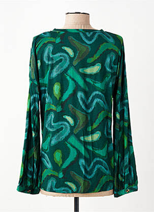 Tricou mâneci lungi mâneci lungi verde AGATHE & LOUISE femeie
