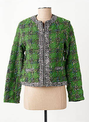 Jachete elegante buzunare verde AGATHE & LOUISE femeie