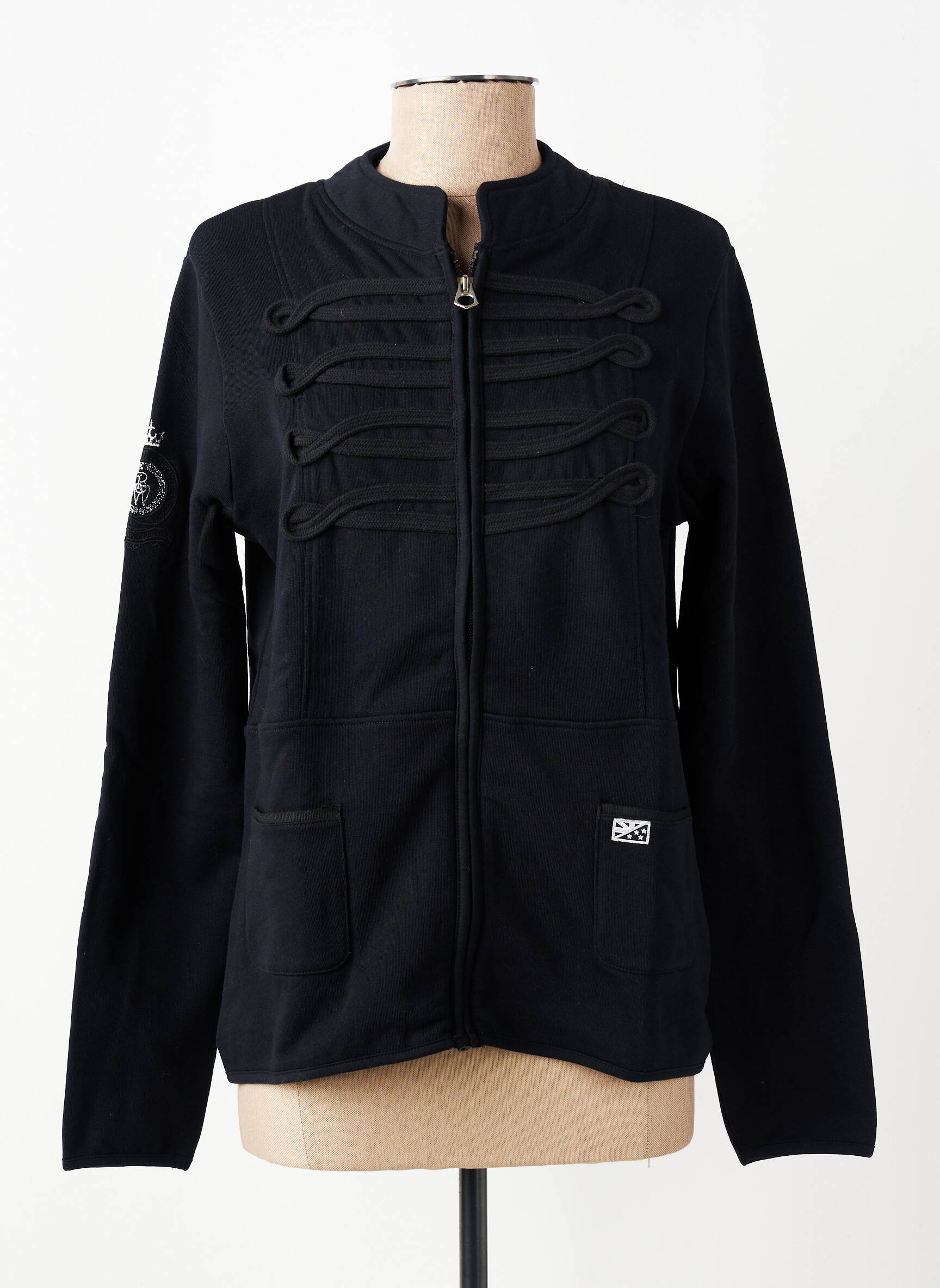 Jachete casual buzunare negru BLACK WELLIS femeie