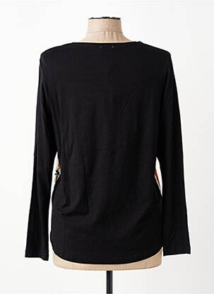Tricou mâneci lungi mâneci lungi negru GUY DUBOUIS femeie