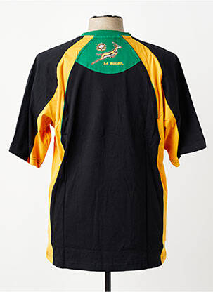 Tricou elasticitate mâneci scurte negru SA RUGBY bărbat