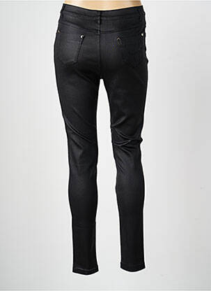 Pantalon slim elasticitate mărime normală negru MARBLE femeie