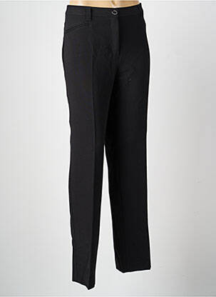 Pantalon drept elasticitate mărime normală negru DIVAS femeie