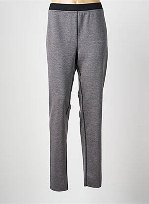 Pantalon slim talie elastică mărime normală gri GUY DUBOUIS femeie