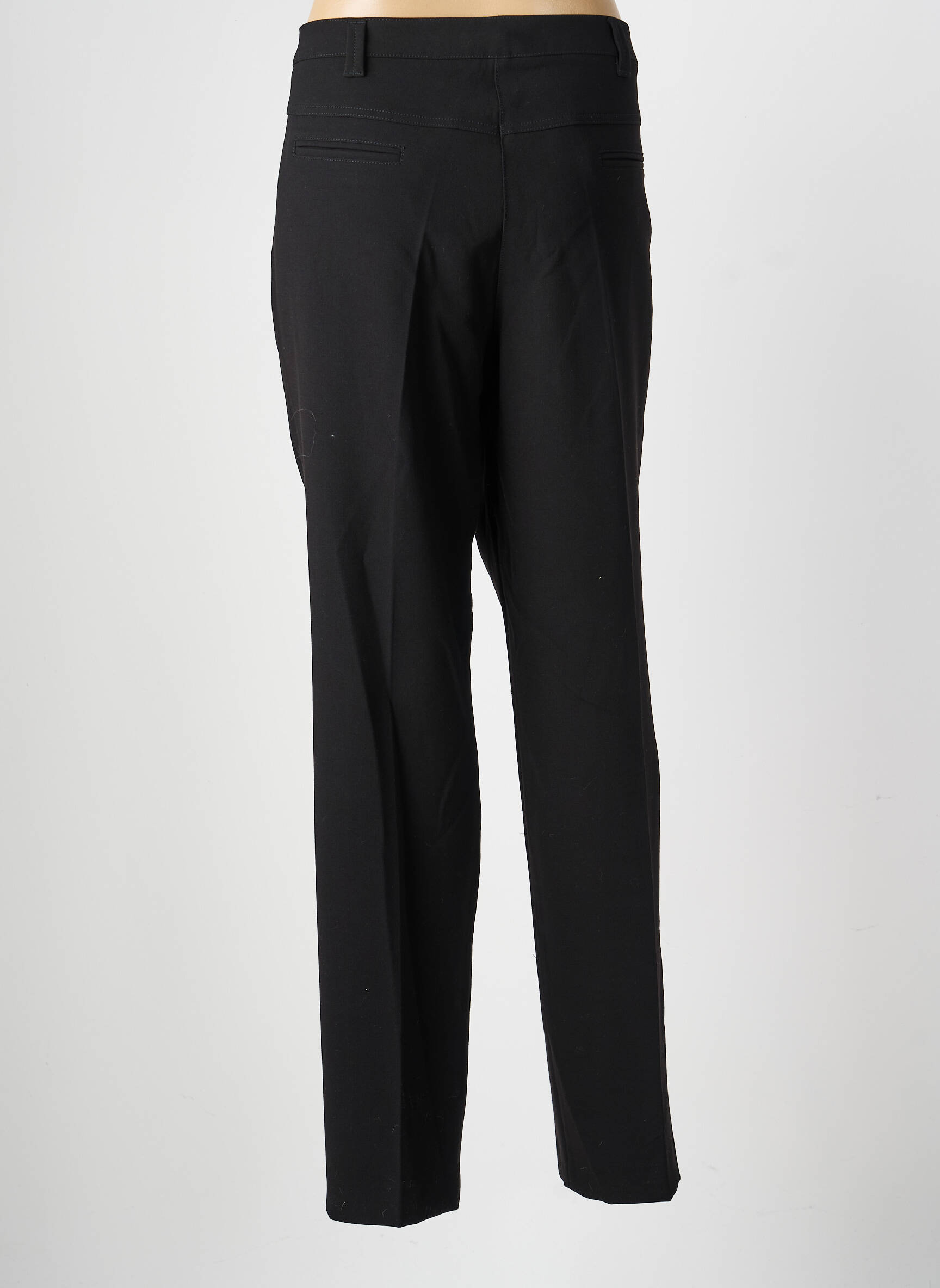 Pantalon drept elasticitate mărime normală negru DIVAS femeie