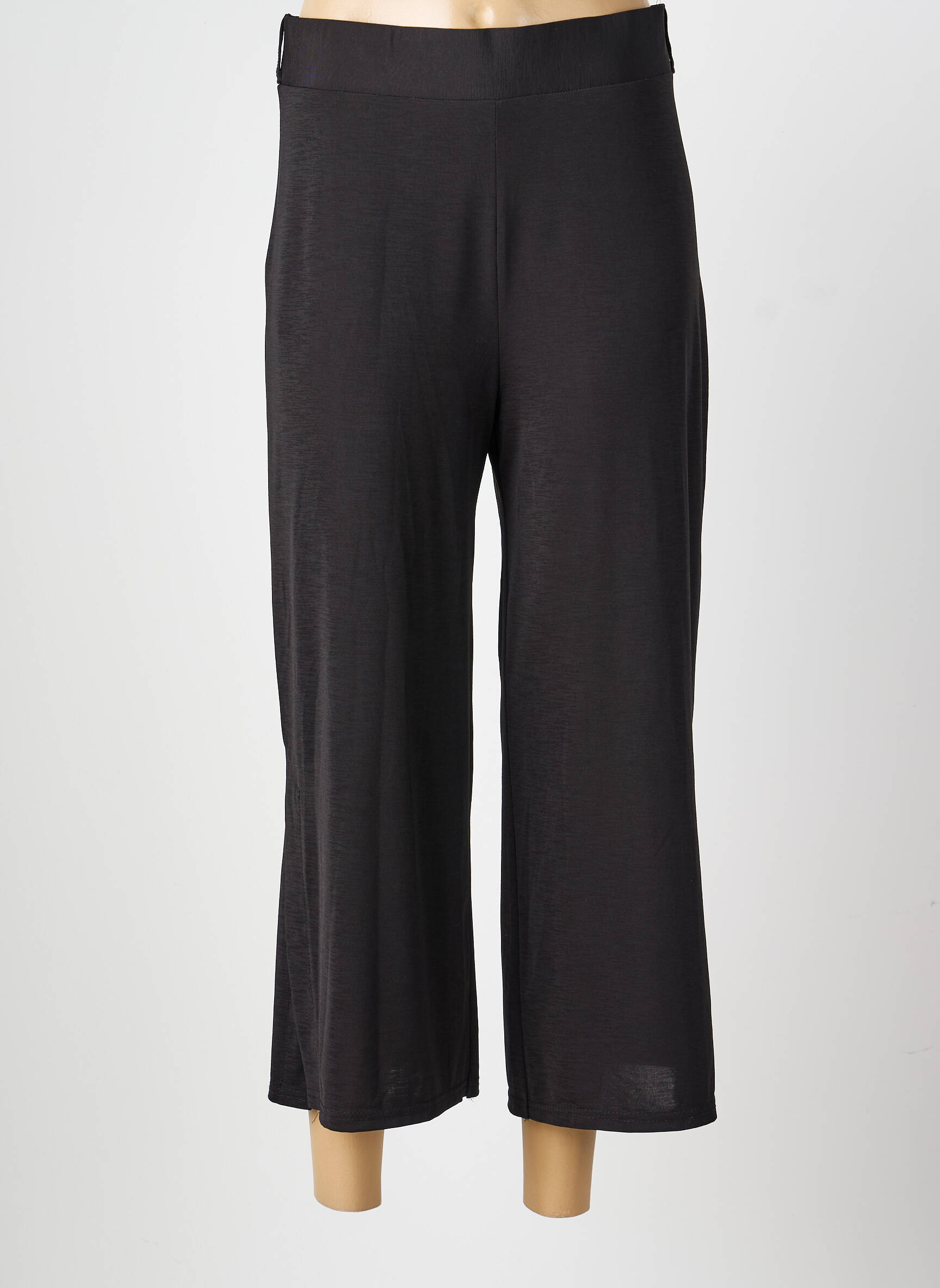 Pantalon drept elasticitate mărime normală negru MARBLE femeie