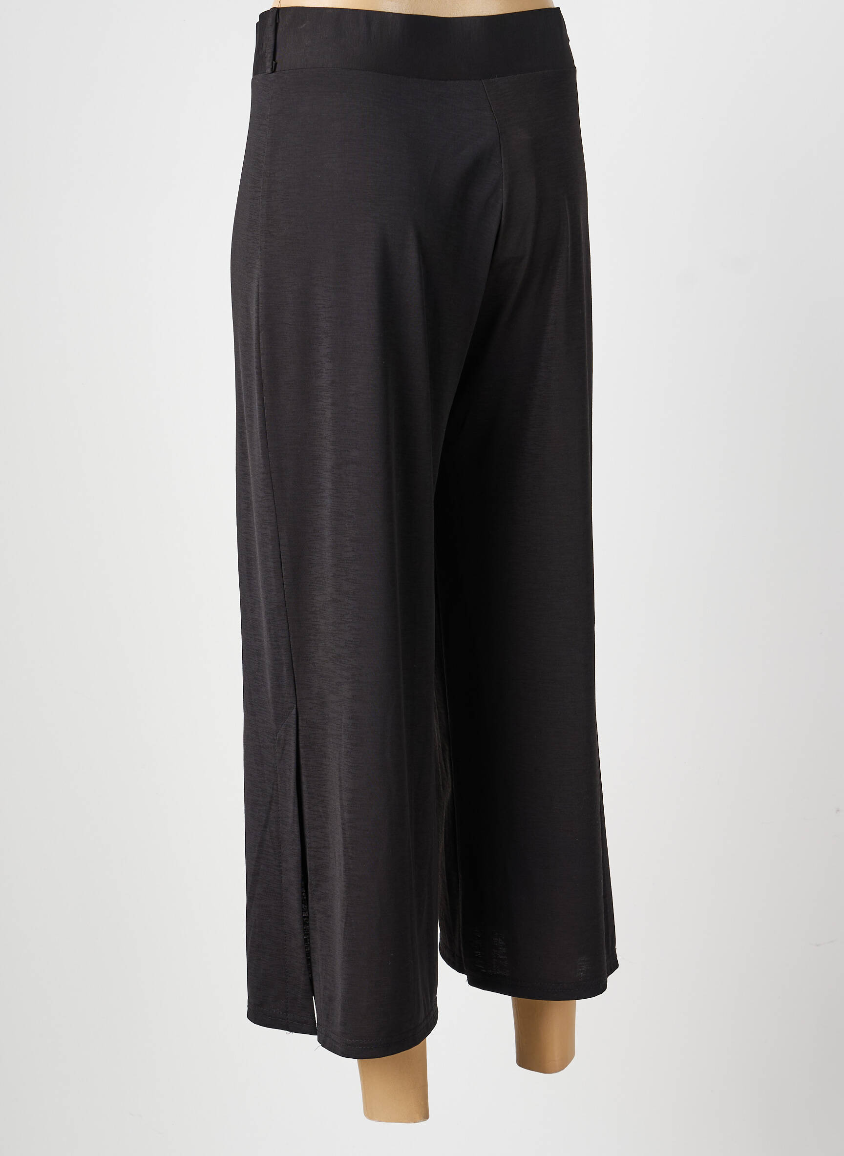 Pantalon drept elasticitate mărime normală negru MARBLE femeie