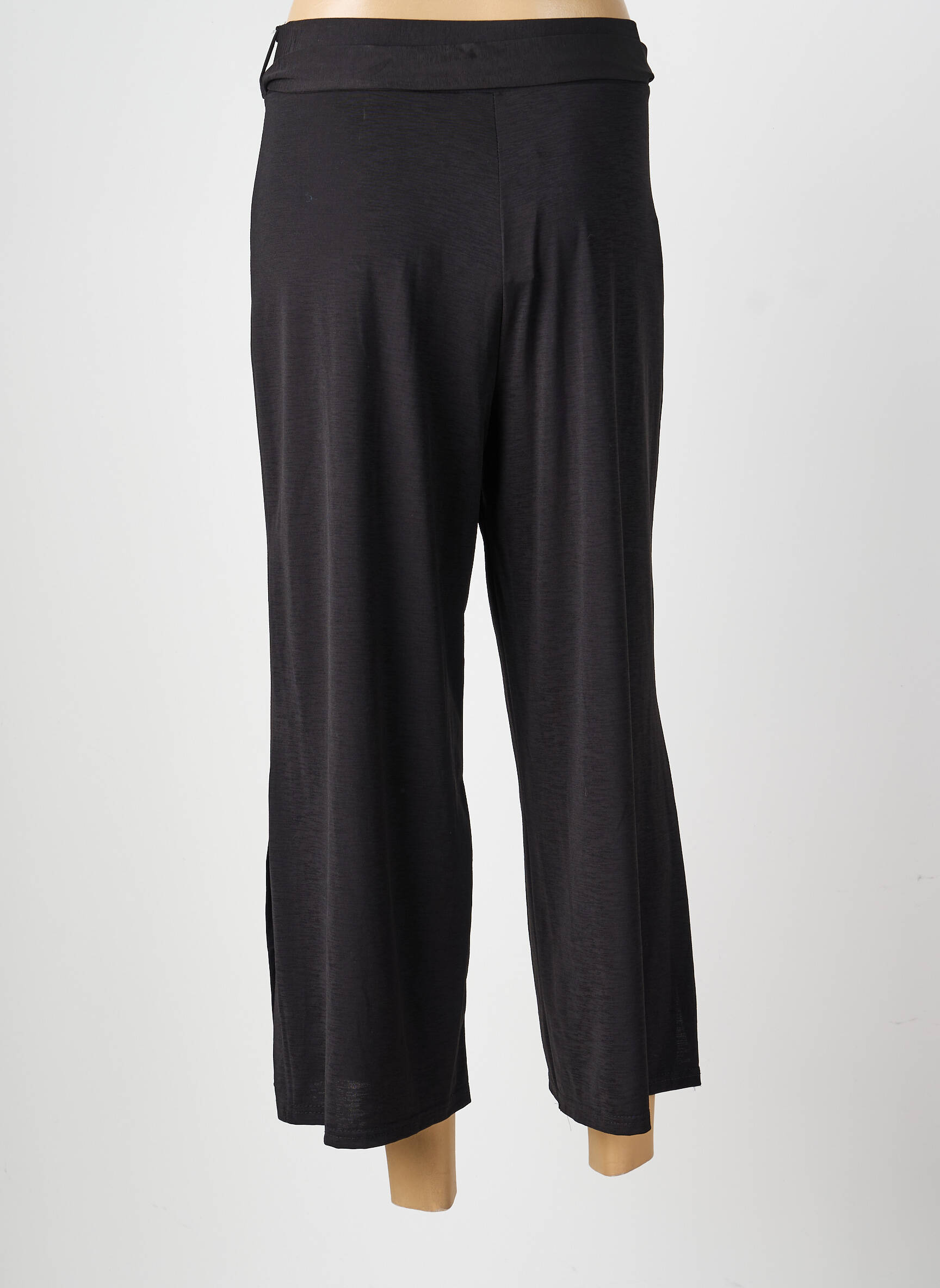 Pantalon drept elasticitate mărime normală negru MARBLE femeie