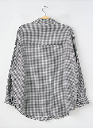 Cămașă țesătură crep mâneci lungi negru SENES femeie