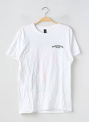 Tricou croială dreaptă mâneci scurte alb GILDAN femeie