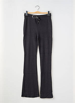 Pantalon evazat elasticitate talie înaltă negru DIVIDED H&M femeie