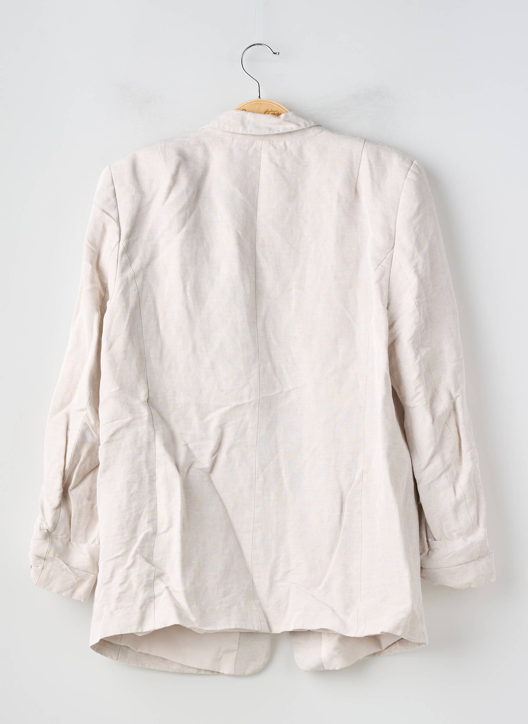 Sacou buzunare bej H&M femeie
