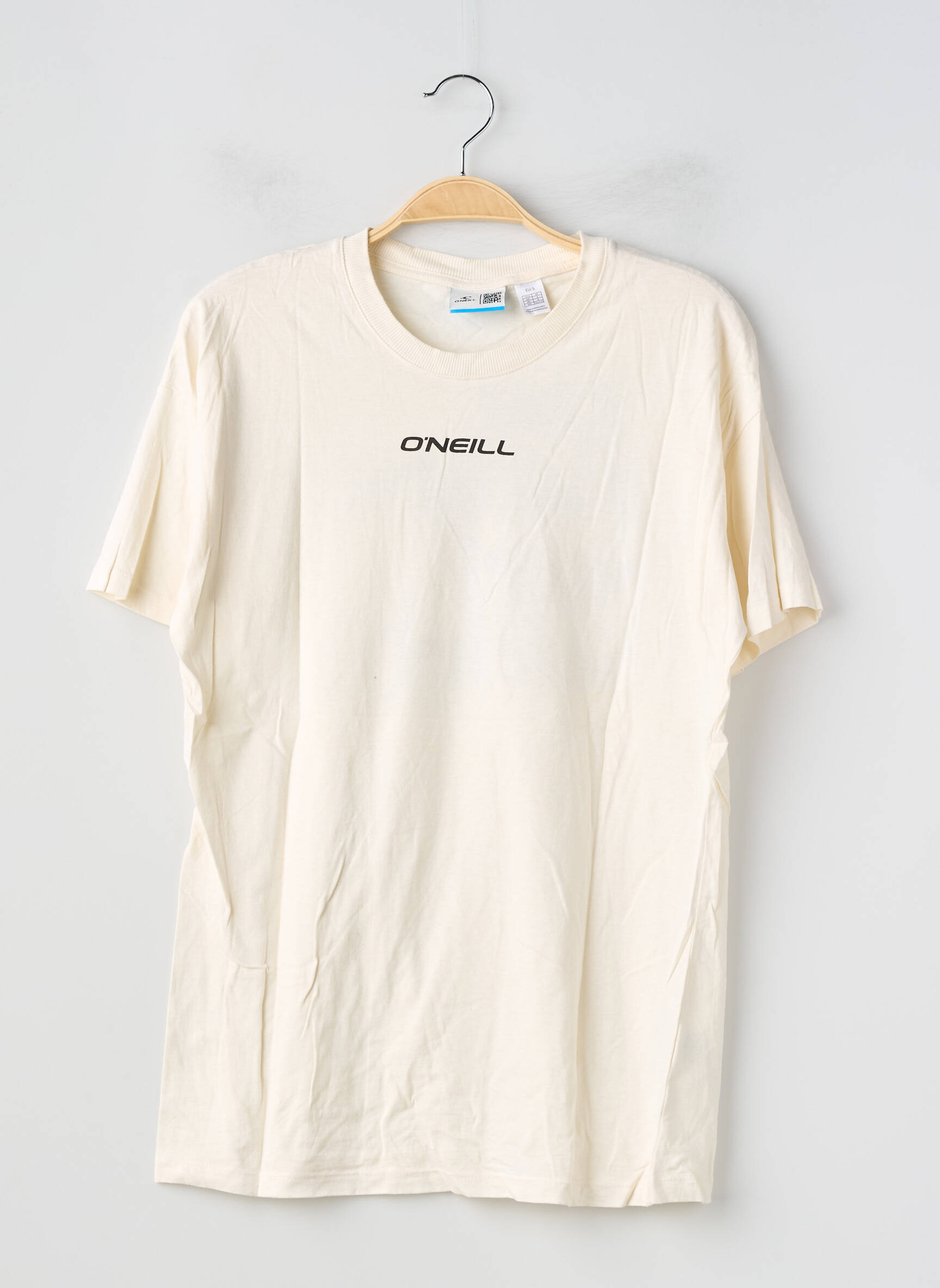 Tricou croială dreaptă mâneci scurte bej O'NEILL femeie