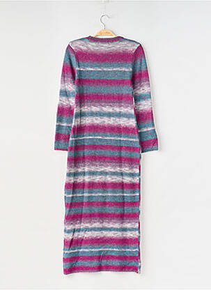 Rochie pulover elasticitate mâneci lungi violet BROWNIE femeie