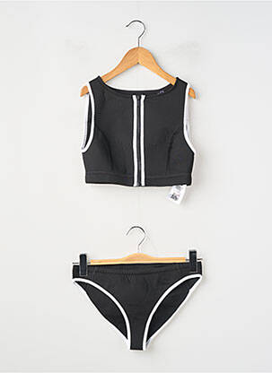 Costum de baie din două piese elasticitate sutiene negru JOTT (JUST OVER THE TOP) femeie