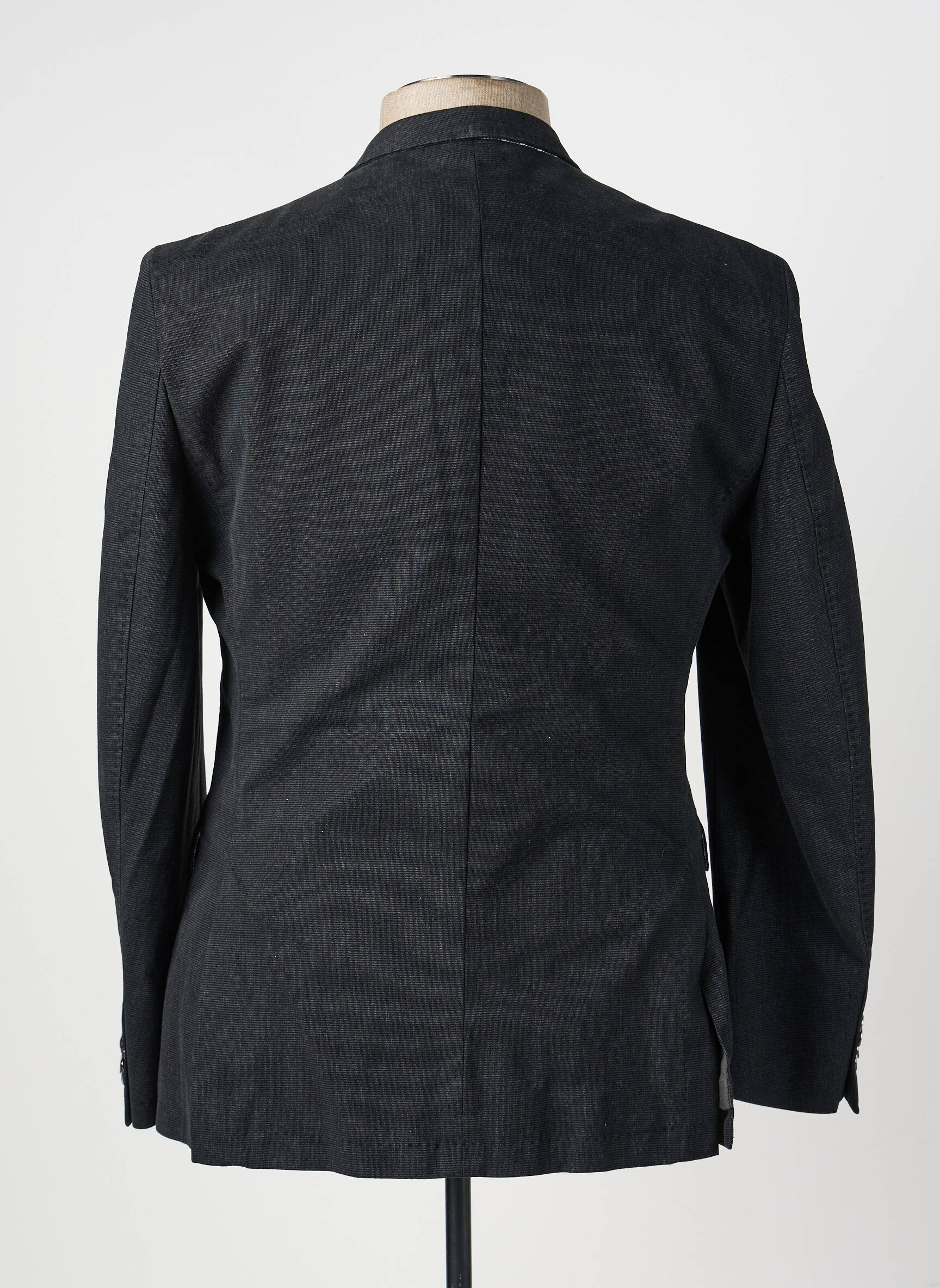 Sacou finisaj interior dublat negru SAINT HILAIRE bărbat