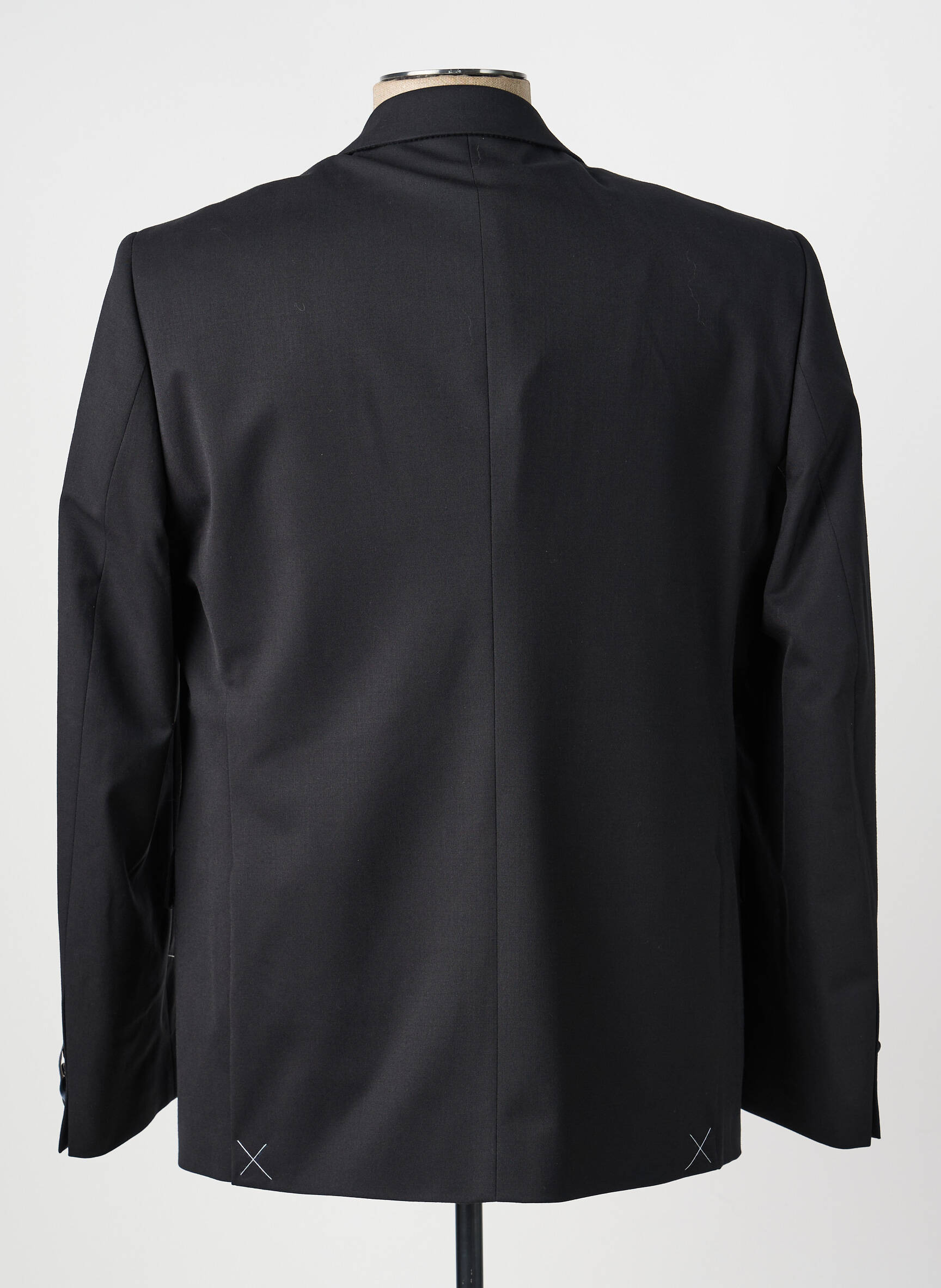Sacou finisaj interior dublat negru SAINT HILAIRE bărbat