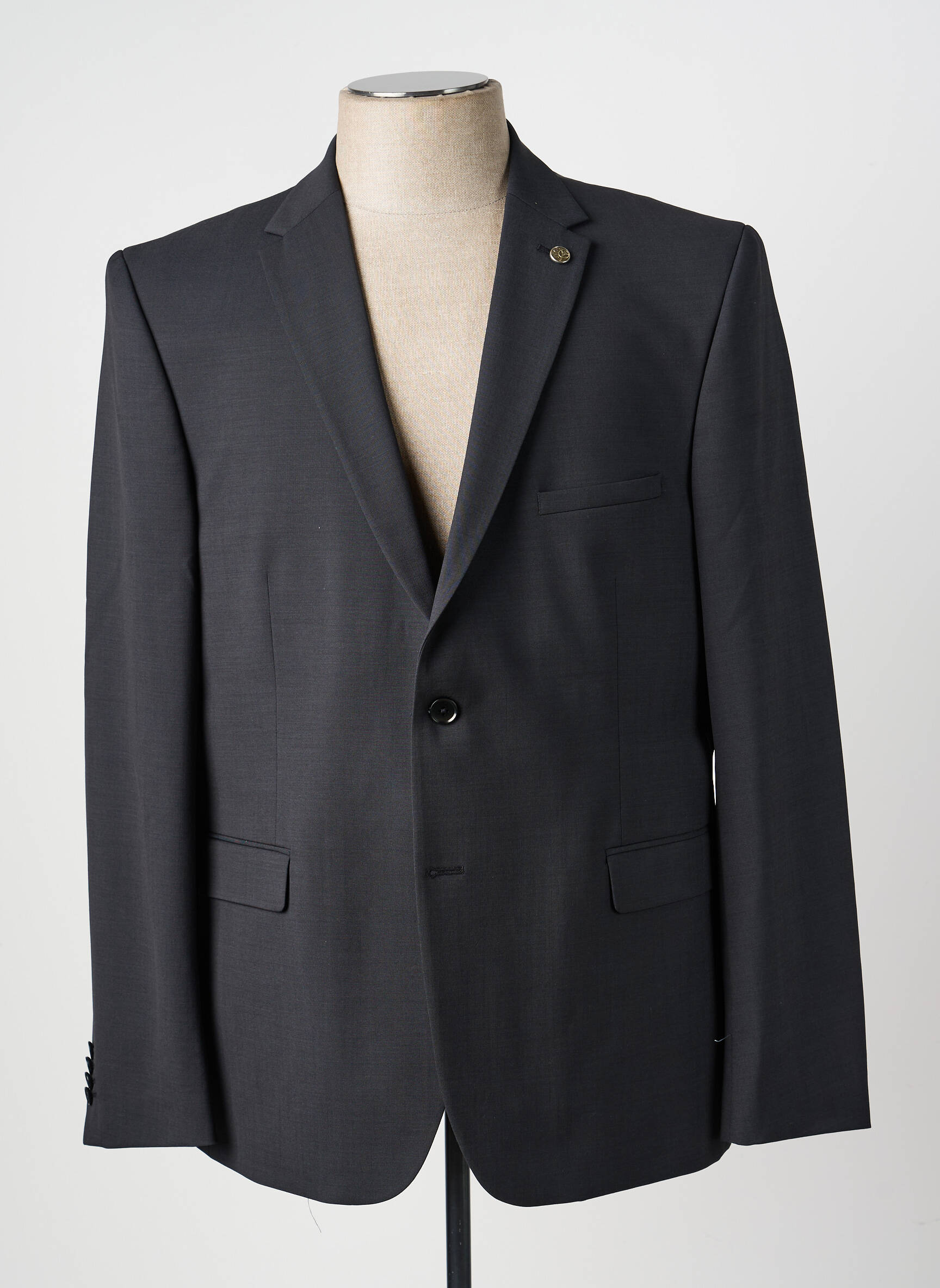 Sacou finisaj interior dublat negru SAINT HILAIRE bărbat