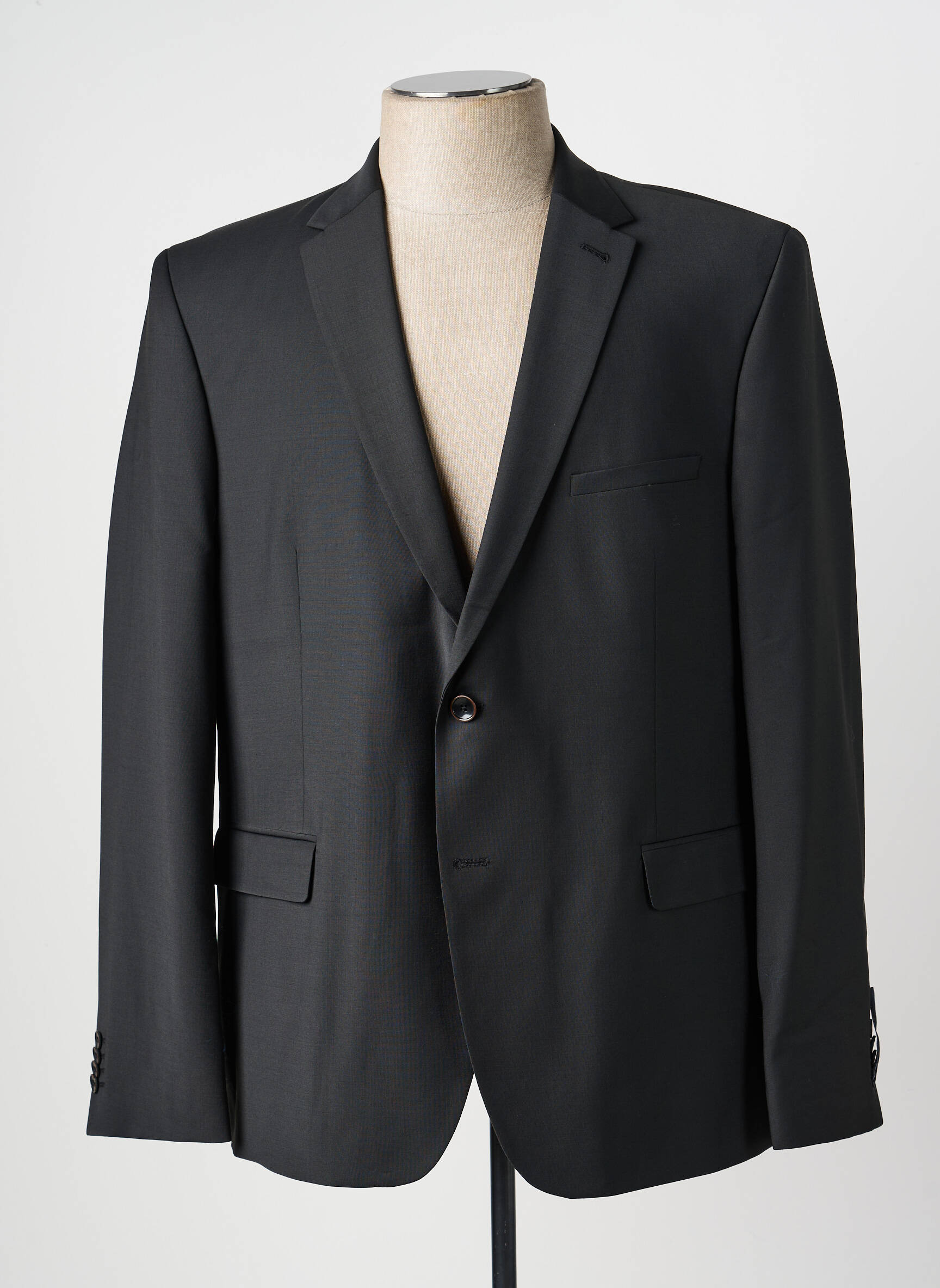 Sacou finisaj interior dublat negru SAINT HILAIRE bărbat