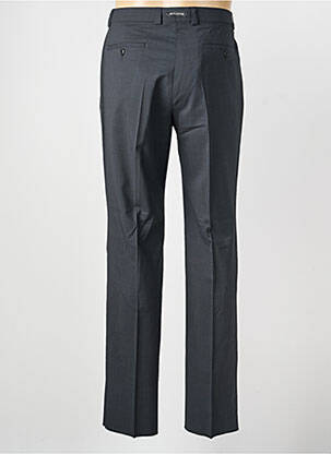 Pantalon slim talie cu cleme mărime normală gri BRUNO SAINT HILAIRE bărbat