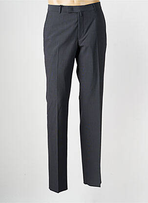 Pantalon slim talie cu cleme mărime normală gri BRUNO SAINT HILAIRE bărbat
