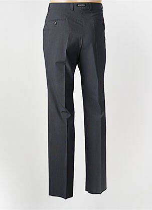 Pantalon slim talie cu cleme mărime normală gri BRUNO SAINT HILAIRE bărbat