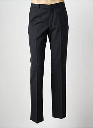 Pantalon slim țesătură melanj mărime normală gri BRUNO SAINT HILAIRE bărbat
