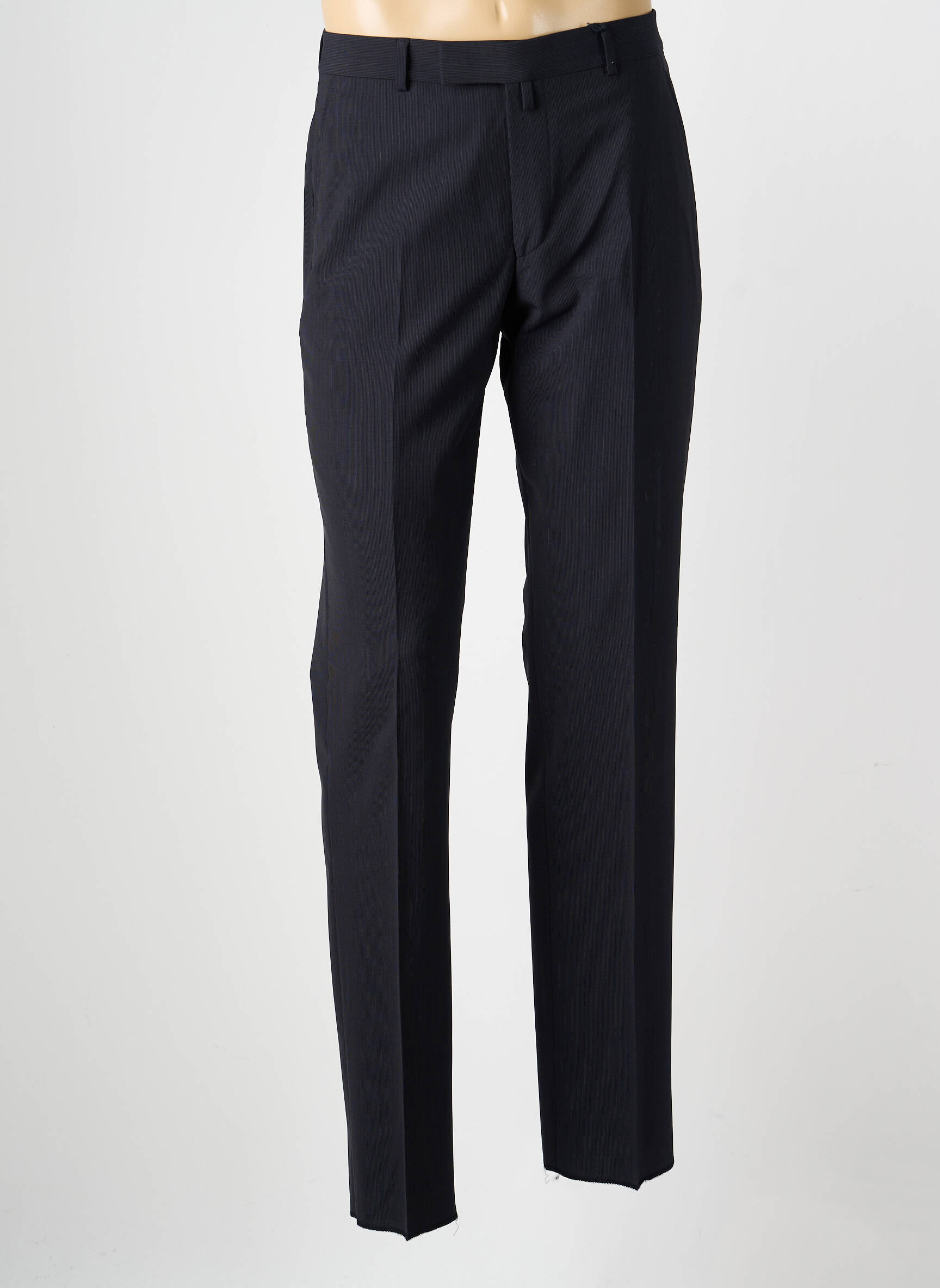 Pantalon slim elasticitate mărime normală albastru BRUNO SAINT HILAIRE bărbat