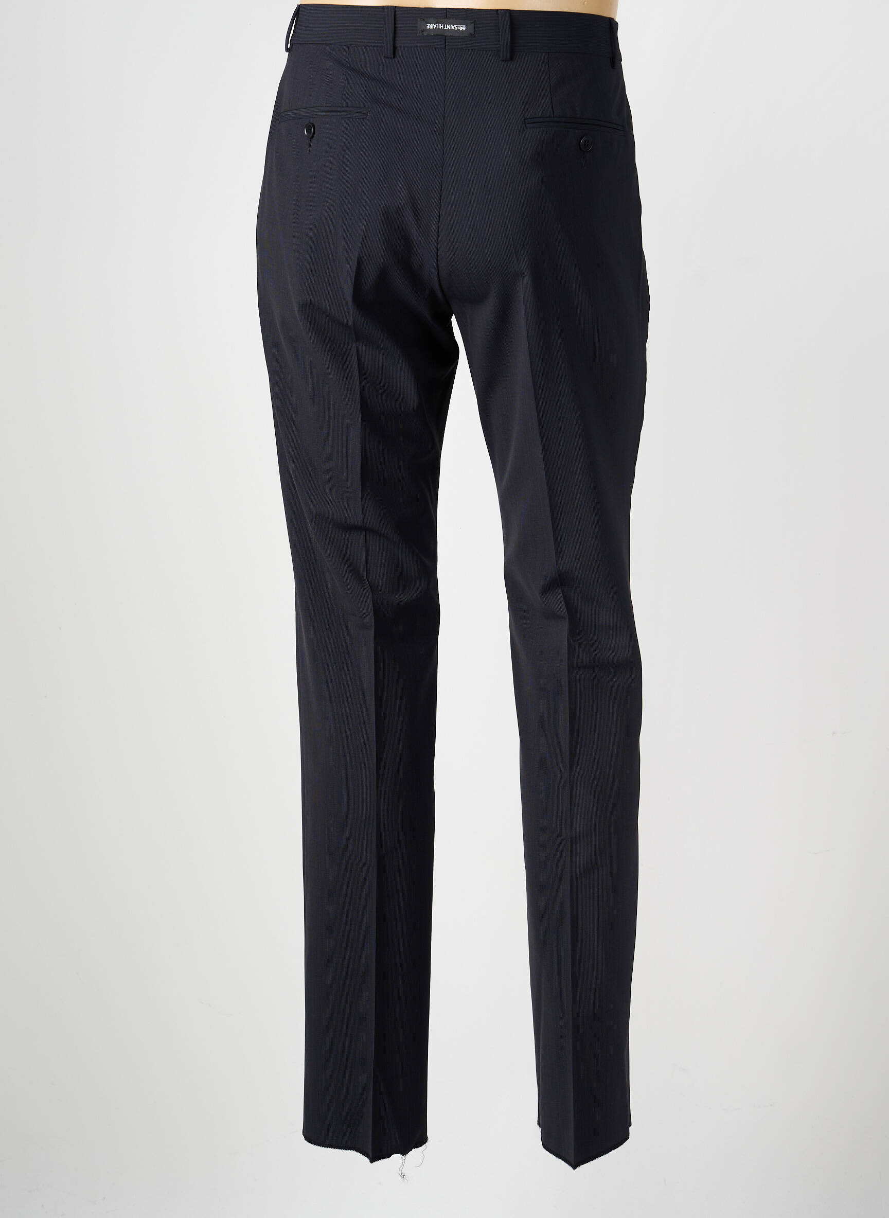 Pantalon slim elasticitate mărime normală albastru BRUNO SAINT HILAIRE bărbat