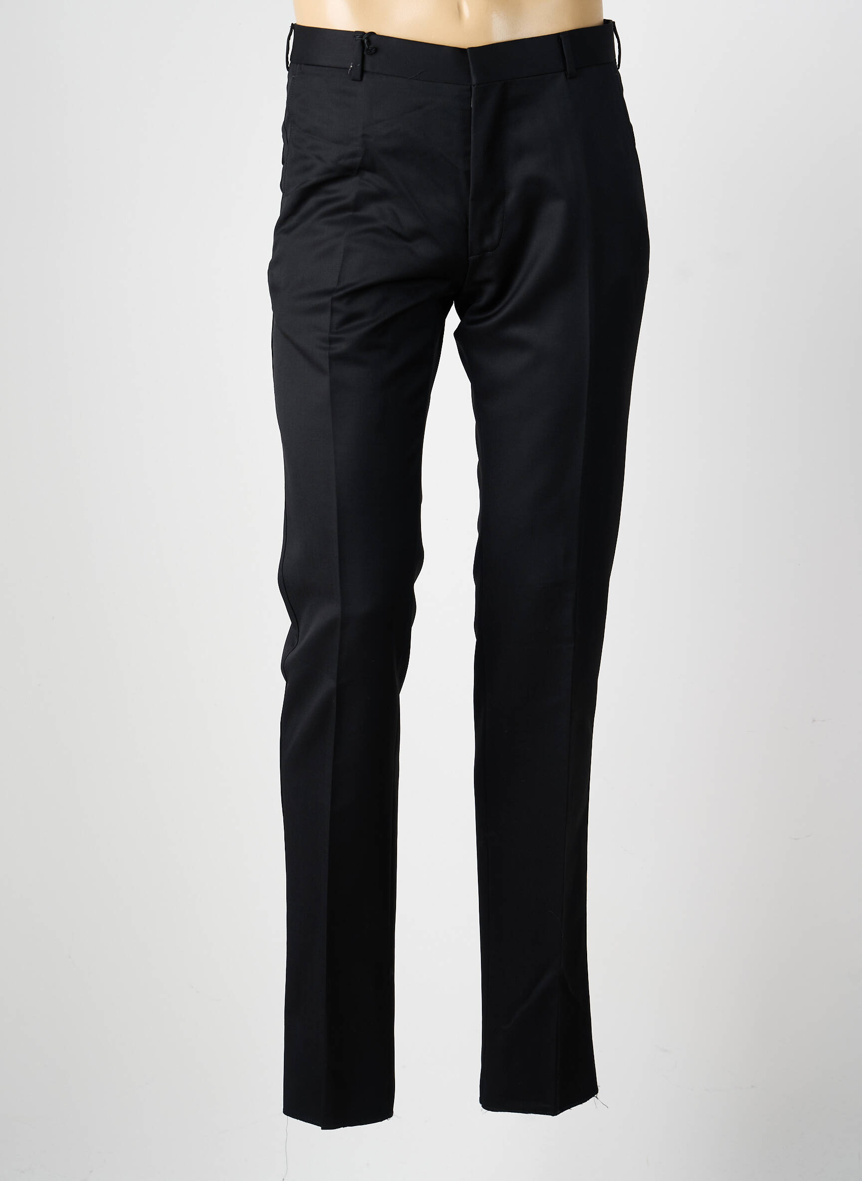 Pantalon slim țesătură poplin mărime normală negru CHRISTIAN LACROIX bărbat