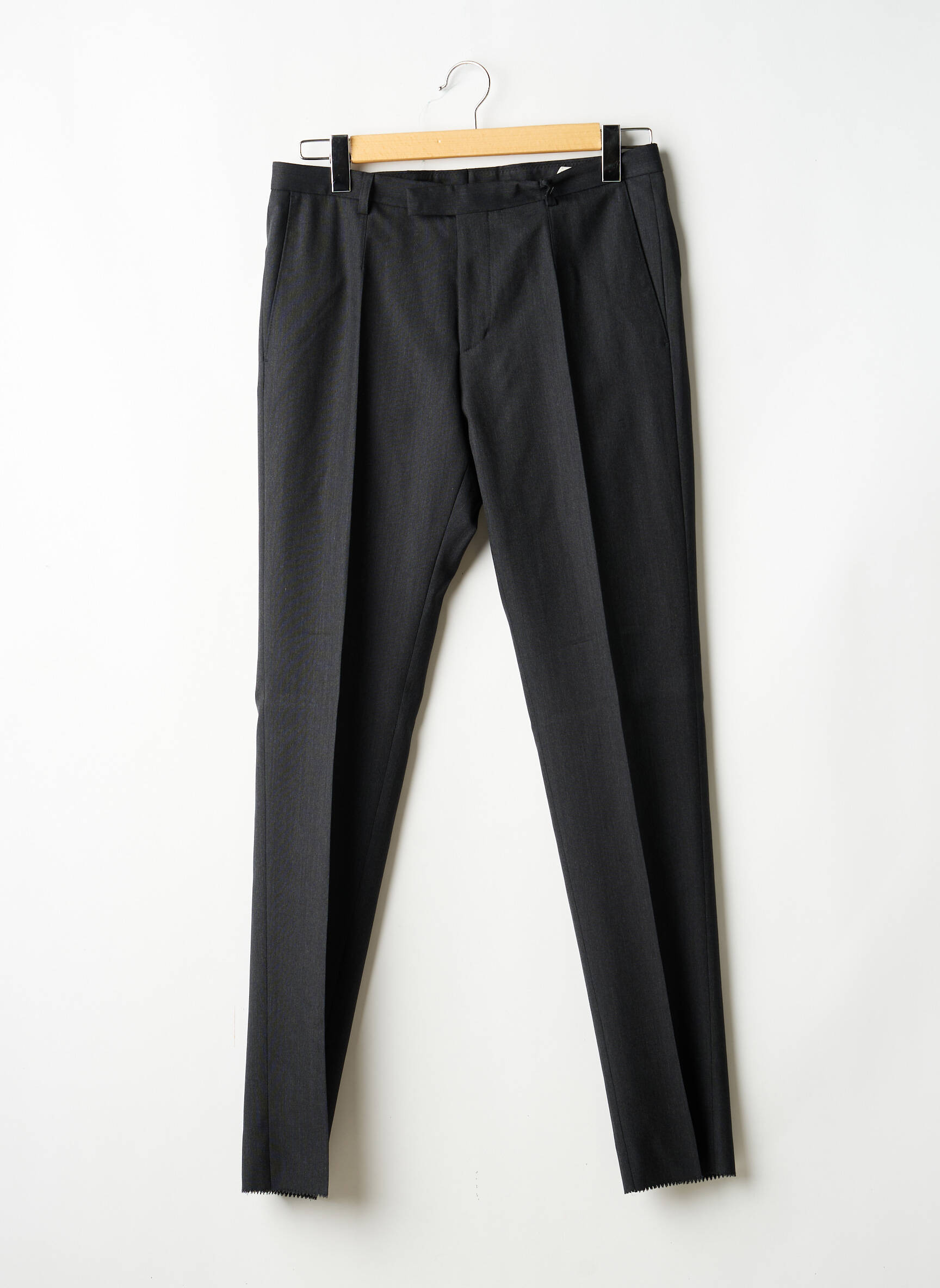 Pantalon slim țesătură melanj mărime normală gri STRELLSON bărbat