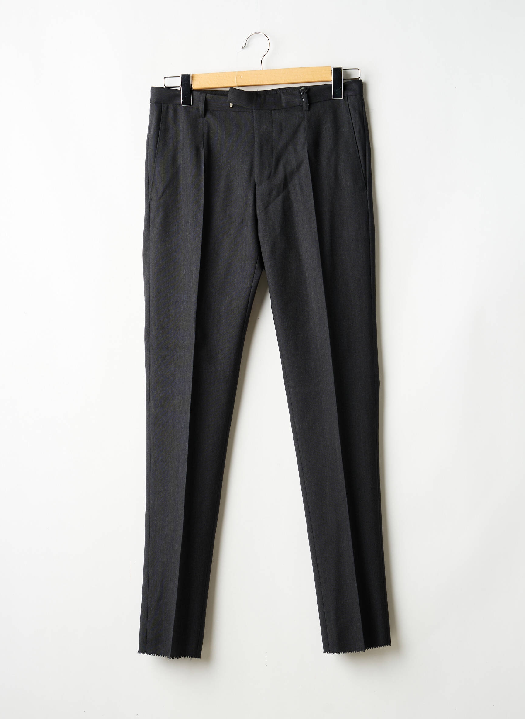 Pantalon slim țesătură melanj mărime normală gri STRELLSON bărbat