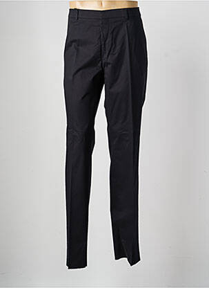 Pantalon drept țesătură poplin mărime normală negru SAINT HILAIRE bărbat