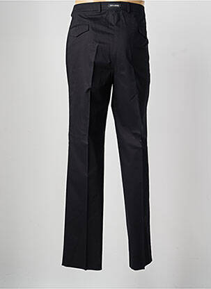 Pantalon drept țesătură poplin mărime normală negru SAINT HILAIRE bărbat