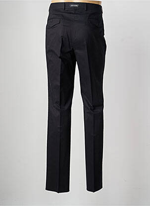 Pantalon drept țesătură poplin mărime normală negru SAINT HILAIRE bărbat