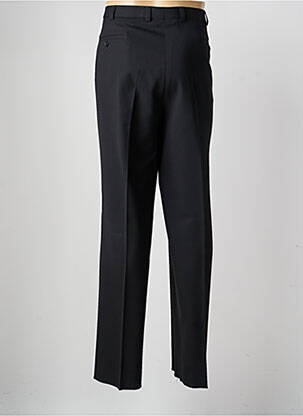Pantalon drept țesătură poplin mărime normală negru SAINT HILAIRE bărbat