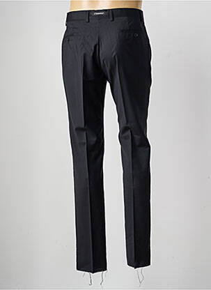 Pantalon drept țesătură poplin mărime normală negru SAINT HILAIRE bărbat