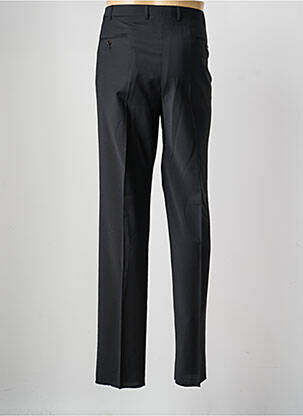 Pantalon drept țesătură poplin mărime normală negru SAINT HILAIRE bărbat