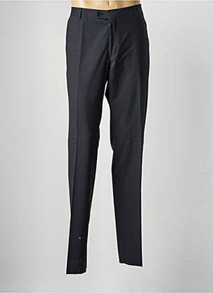 Pantalon drept țesătură melanj mărime normală negru SAINT HILAIRE bărbat