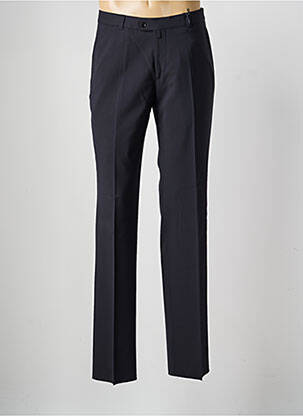 Pantalon drept țesătură poplin mărime normală albastru SAINT HILAIRE bărbat