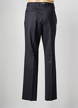 Pantalon drept talie cu cleme mărime normală albastru SAINT HILAIRE bărbat